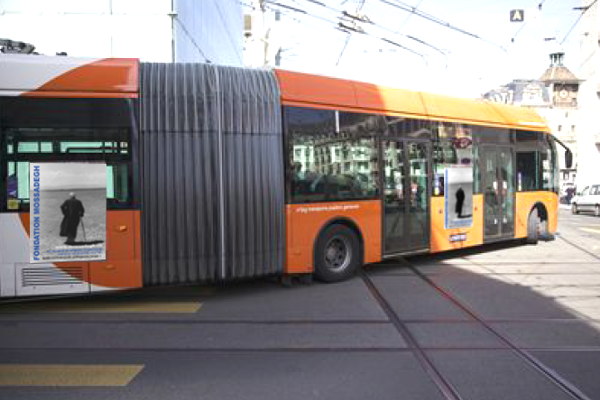 2017 affiche trolleybus TPG